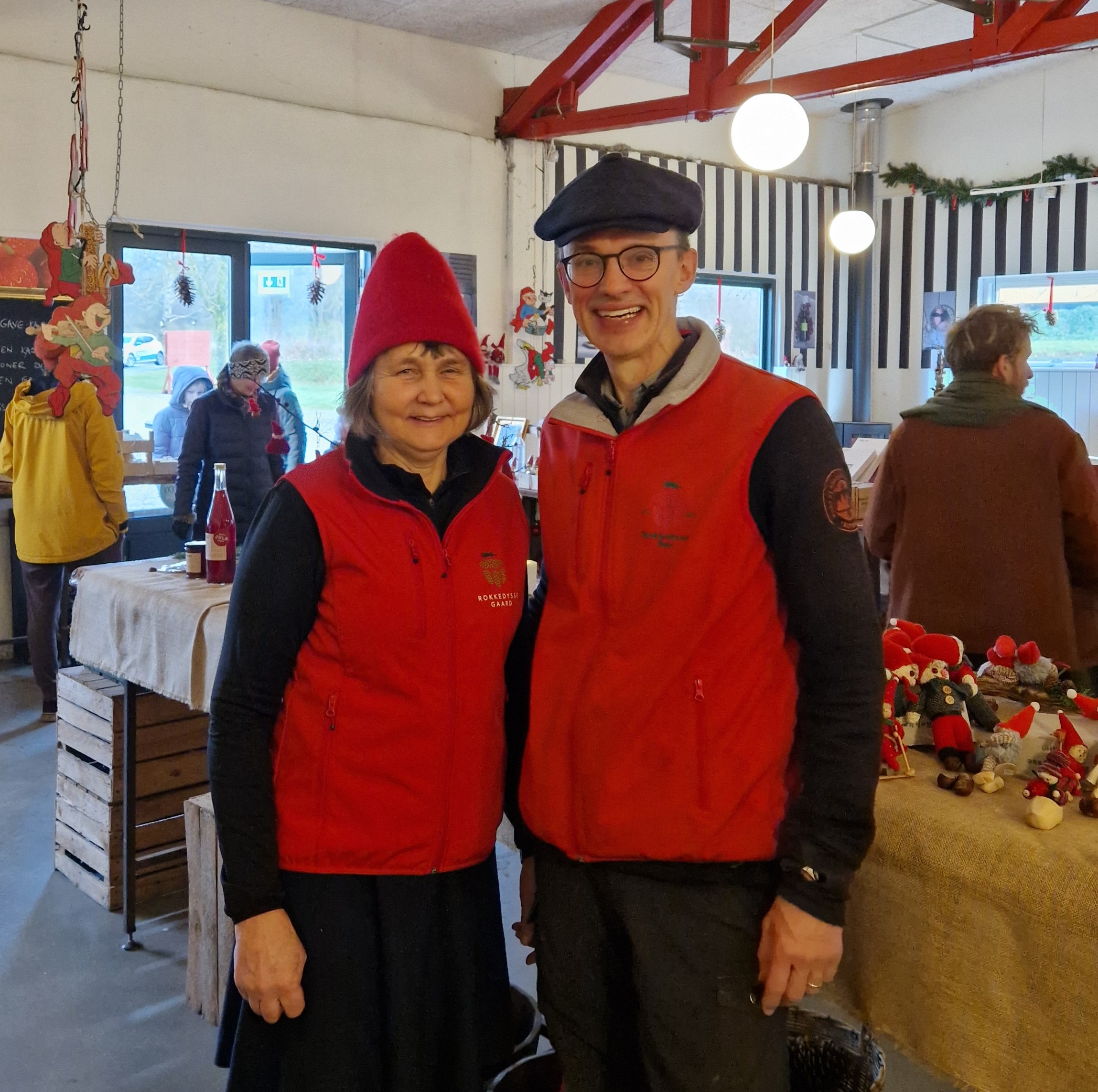 Lisbeth og Torben Bo Toft Christensen holder julestue på Rokkedyssegaard fra den 10 til og med 14. december.