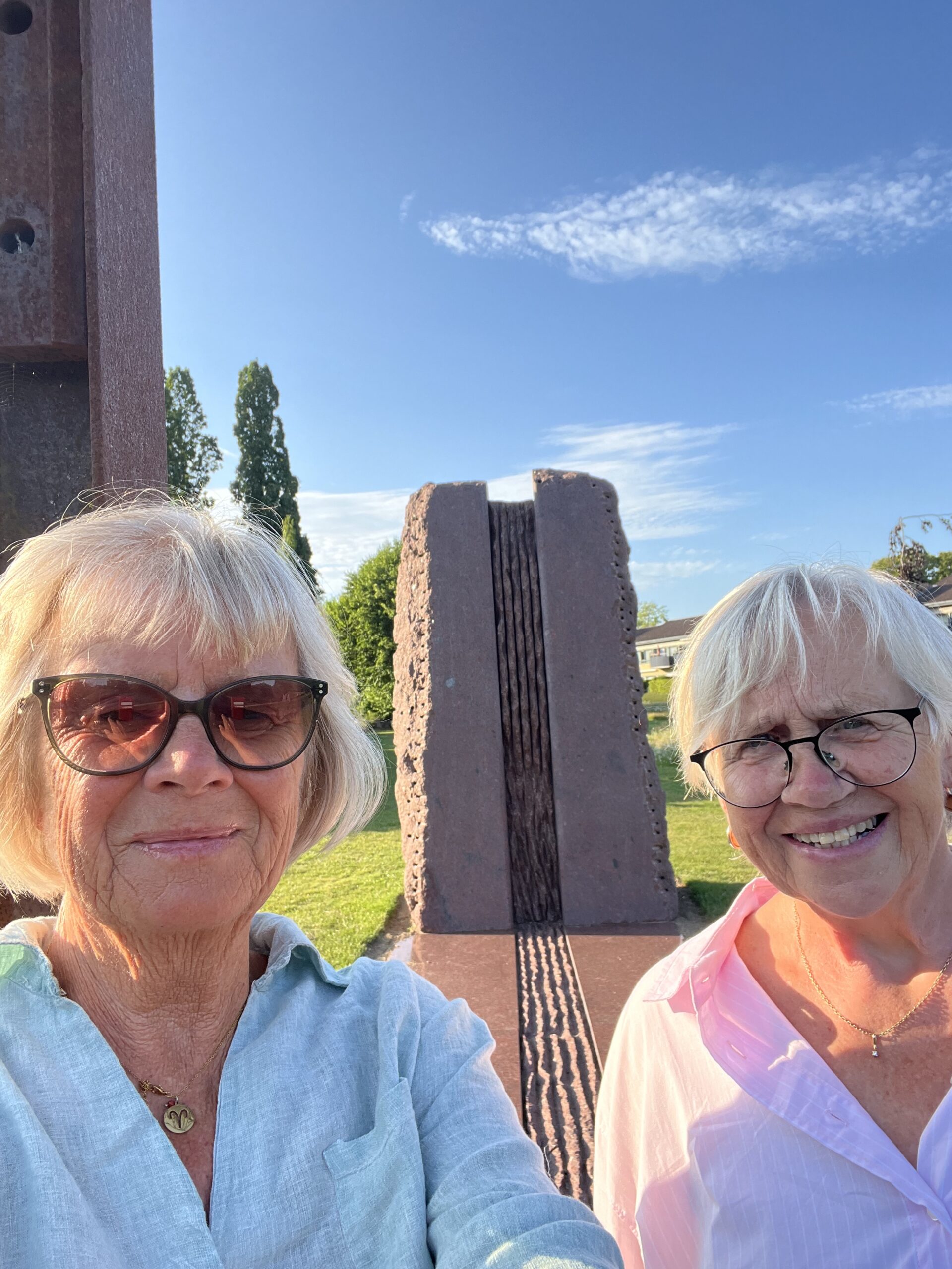 Margrrte og Kirsten vil skabe mere liv i Farum Skulpturpark.