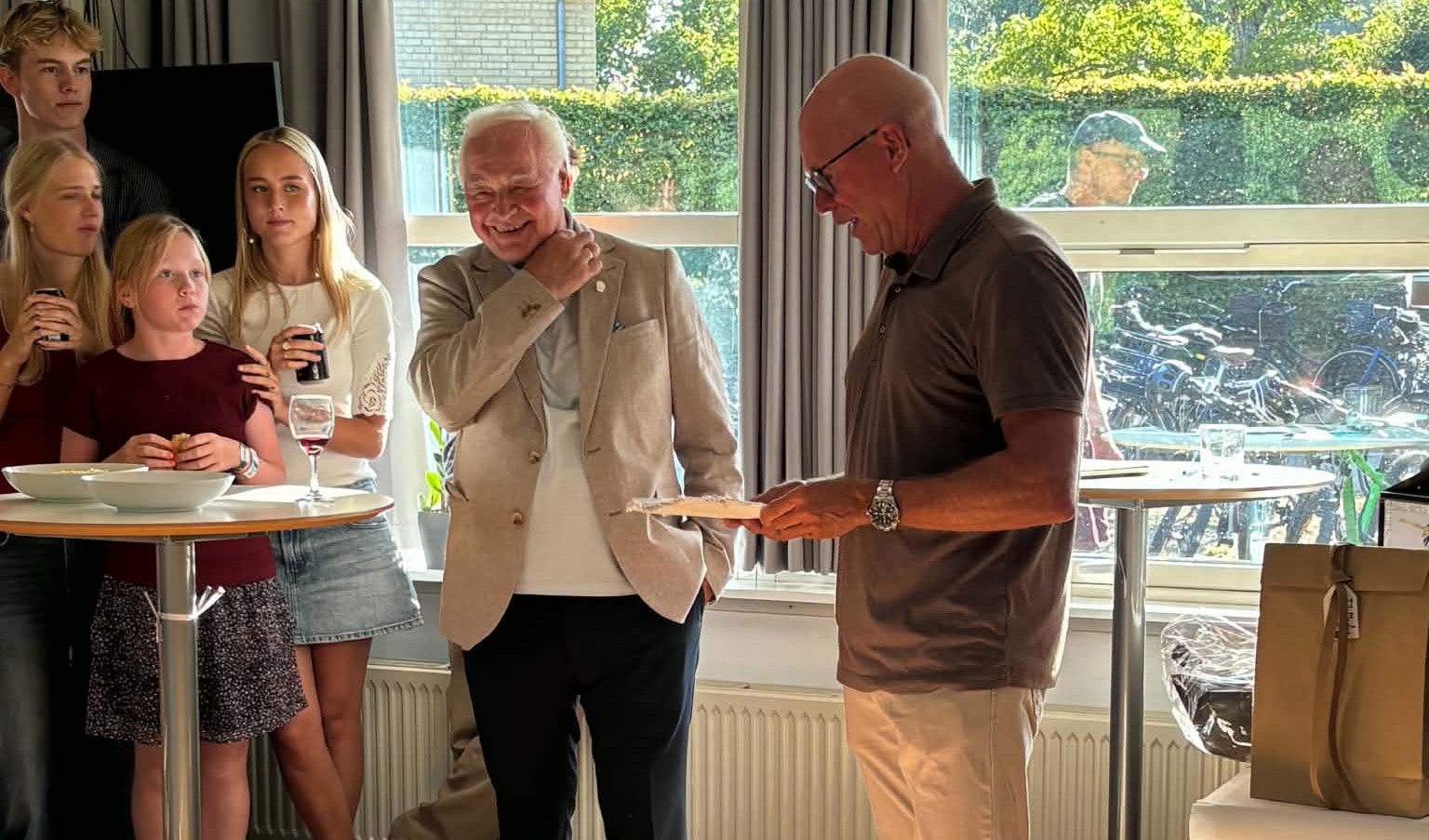 Keld Midjord blev overøst med rosende ord. Også af den nuværende formand Kim Nielsen.
