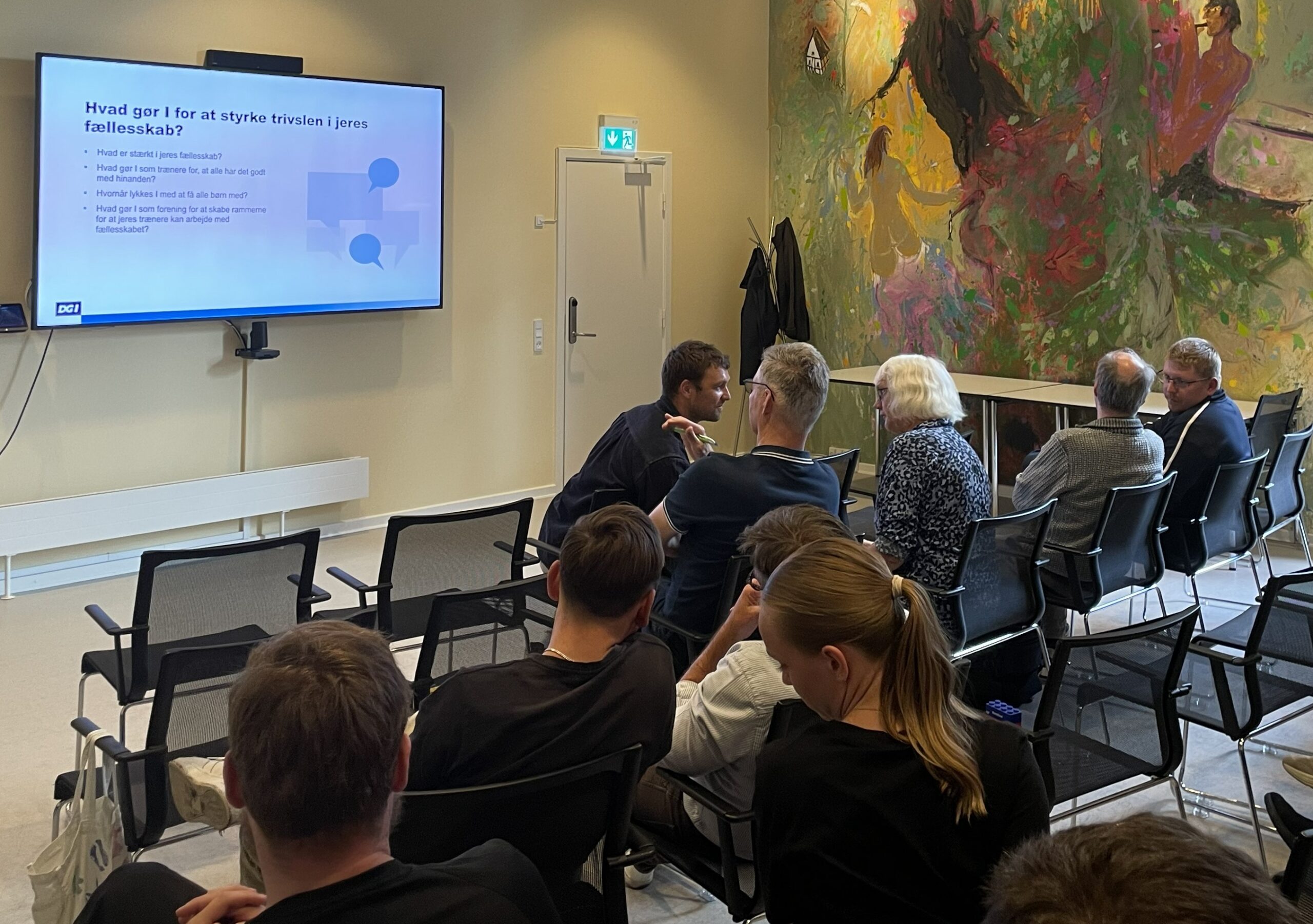 Furesø Kommune og DGI inviterede til det første inspirationsmøde om kurserne for foreninger den 15. juni 2026. Foto: Karsten Rasmussen