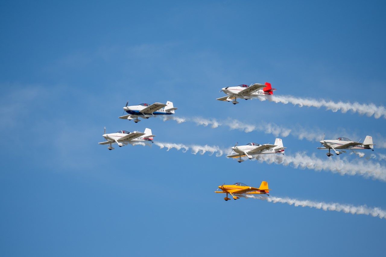 Rvators er klar til at levere et flot show ved Storeflyvedag. Foto: Jan Espersen.