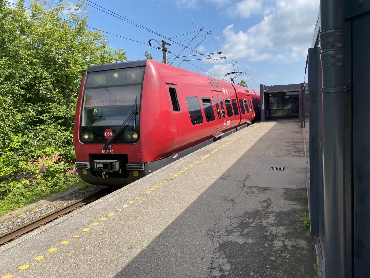 S-toget kører med ændringer fra den 7. kl. 21.45 til og med den 9. august.