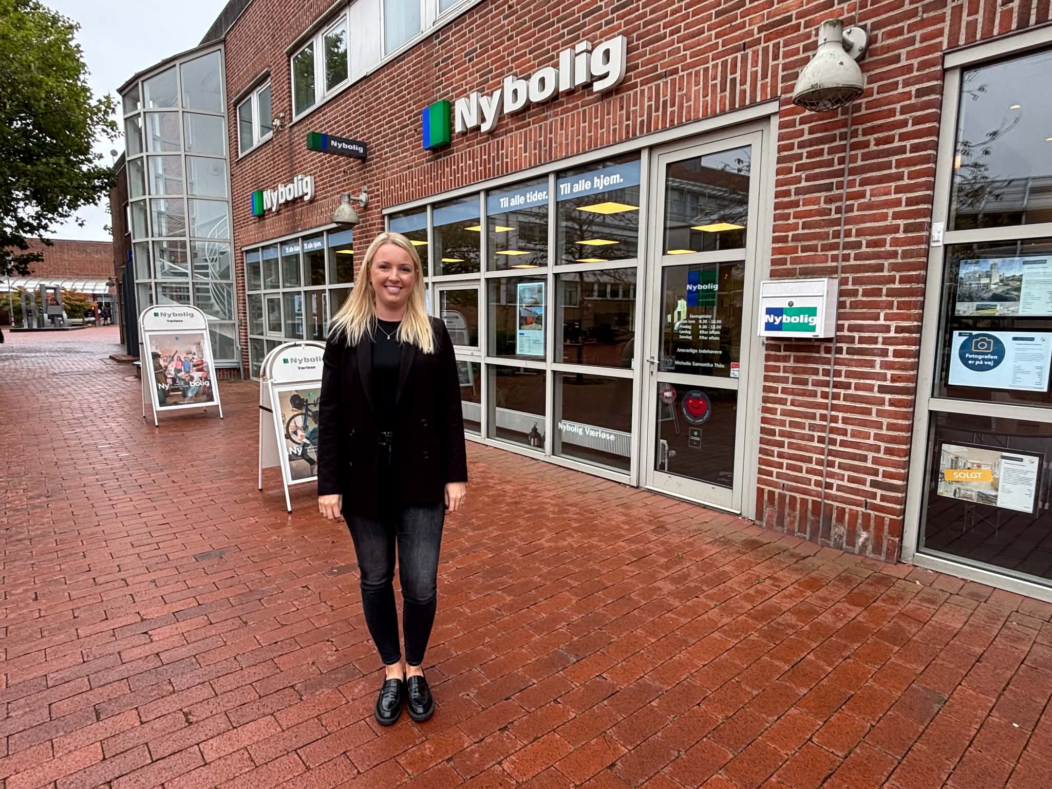 Michelle Samantha Thilo fik en dramatisk start på tilværelsen som selvstændig ejendomsmægler, men har vendt nedtur til optur.