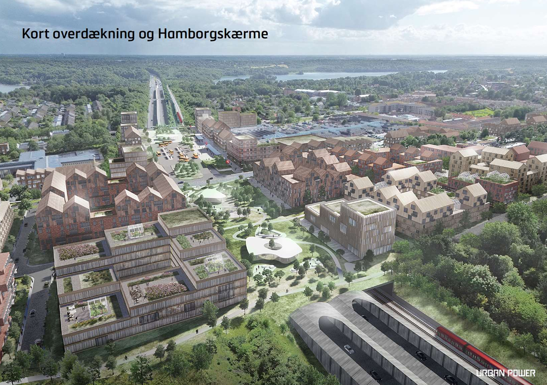 En eventuel overdækning af Hillerødmotorvejen vil være voldsomt underfinansieret, konkluderer Furesø Kommunes forvaltning.